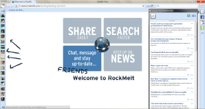 RockMelt chat y feeds - techinvader