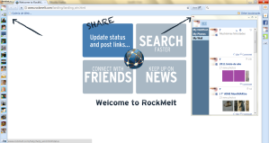 RockMelt share - techinvader